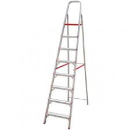 8 Steps Aluminium Scissors A Ladder 1.75M(6Ft) 120kg, ESC0067