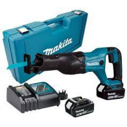Cordless Reciprocating Saw, Sabre Saw 18V LXT with 2x5,0Amp Battery +Charger  - DJR186RTE