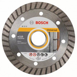 Diamond cutting discs Standard for Universal Turbo, 115x22.23x2.0x10.0mm, 2608602393