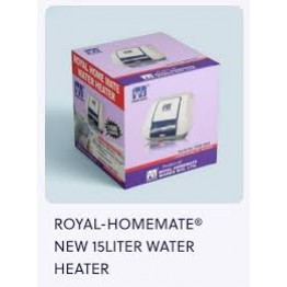 Royal Home Mate Water Heater -15L 