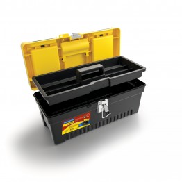 Plastic Tool Box 17 '' with Removable Tray Code - 43803017