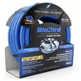 BluBird Rubber Air Hose 3/8"(10MM) 50M BB3850 (Without Fittings)