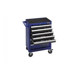 7 drawer mobile trolley without panel, Alyco 192710, 680x460x1000 mm 65 Kg